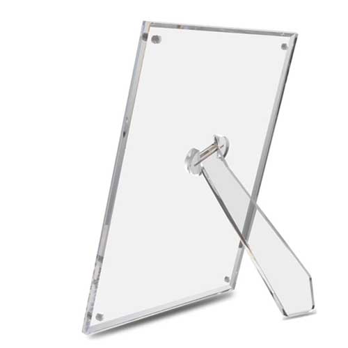 acrylic stainless steel photo frame